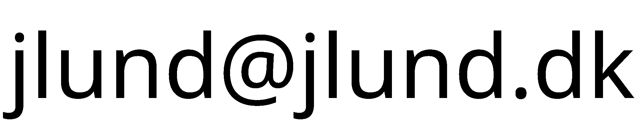 Jens Lund private mail